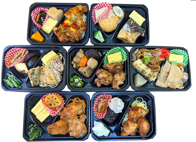 【関西発！からあげの老舗】しげちゃんのおかえり弁当 和洋食7食セット 自然解凍 おかず 総菜 冷凍食品 常備食 非常食 冷凍弁当 和食 ギフト